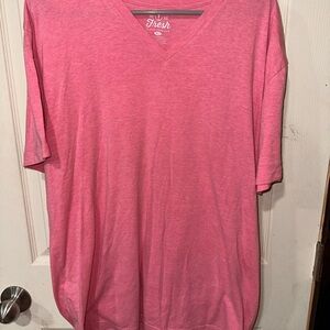 Fresh Clean Threads Short Sleeve Men’s Tees XL - Pink, White